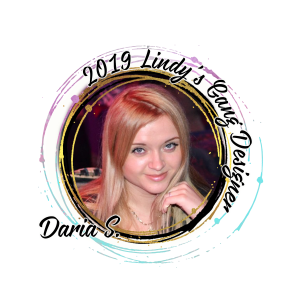 Lindys Blog Designer badge 2019 Daria